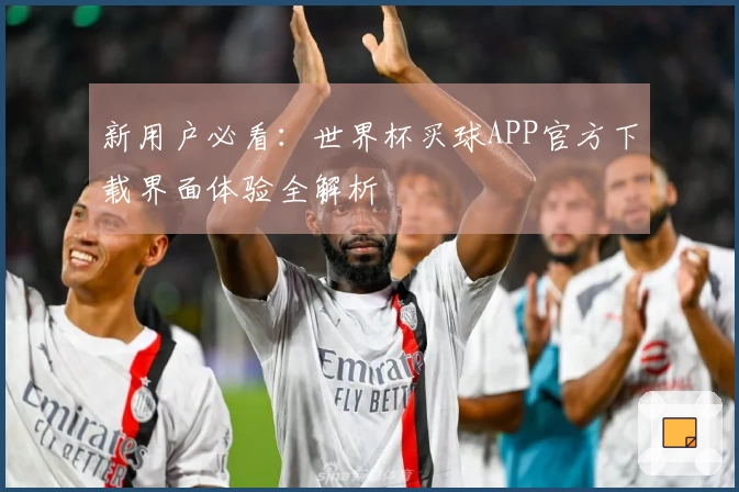 新用户必看：世界杯买球APP官方下载界面体验全解析